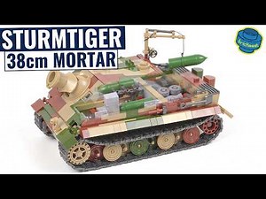 Limited Edition Sturmtiger Brick Model: The Slowest, HEAVIEST Tank Ever Made