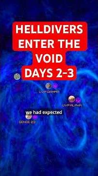 Helldivers Enter the Void - Battle for the Void Day 2-3 - #helldivers2 #voidpiercer #devoidofliberty