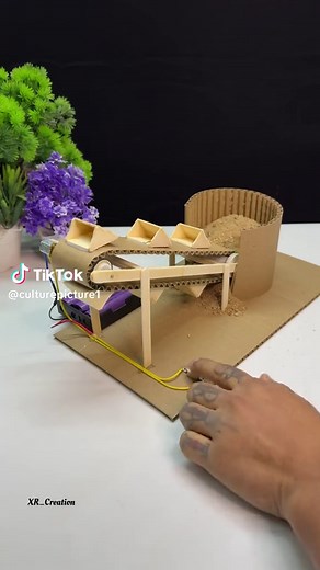 DIY Conveyor Belt Mechanism with N20 Gear Motor