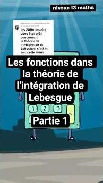 Functions in Lebesgue integration theory, part 1