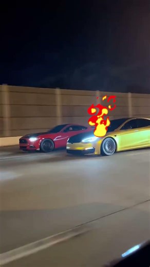 Midnight Heat: Two Beasts Battle While My Girls Watch in Awe #MidnightRace #SportsCarShowdown