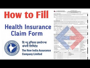 How to fill Health Insurance claim form New India Assurance||Health claim form kaise fill kare 2023