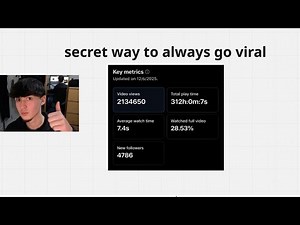 the secret to always going viral (tiktok & yt shorts)