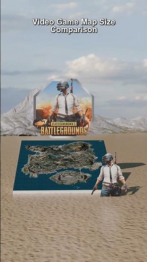 Video Game Map Size Comparison | The Biggest Open World Games Ever Ranked
