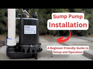 Beginner’s Guide to Installing and Piping a Sump Pump Correctly | Basement and Flood Prevention