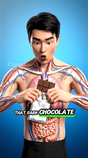 How Eating Dark Chocolate Benefits Your Heart Health 🍫🫀 #healthbenefits