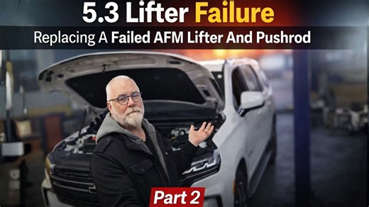 5.3 lifter failure replacing a failed AFM lifter and pushrod part 2