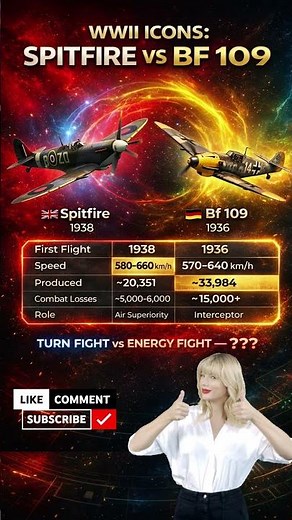 Spitfire vs Bf 109: The Ultimate Dogfight! ✈️