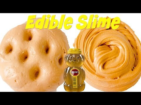 DIY Edible Slime Candy!! *SLIME YOU CAN EAT* EDIBLE SLIME Testing EDIBLE HONEY SLIME Recipe DIY