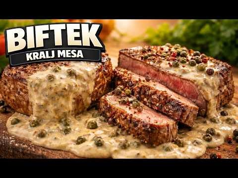 Tajna savršenog bifteka u 10 minuta! 🥩🔥 (Restoranski ukus kod kuće)