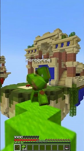 Herobrine vs Steve 🤯😂💀 #minecraft #shorts #bedwars #hypixel #speedtelly #hypixelbedwarsclip