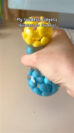 Ranking my fidgets by how loud they are 🔊🫨