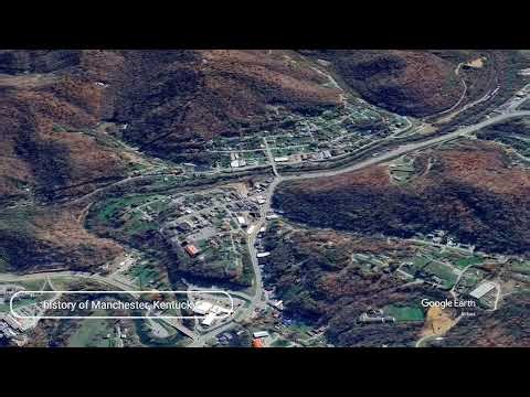 The history of Manchester, Kentucky