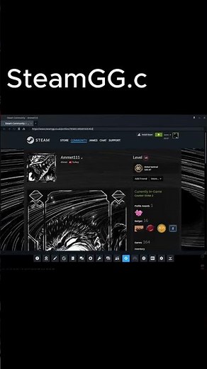 Use SteamGG.co.uk to check people's cs stats and risk analysis profile