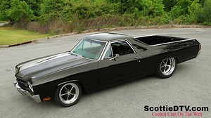 1970 Chevrolet El Camino SS Big Block Alloway's Hot Rod Shop Steve Holcomb Pro Auto Custom Interior