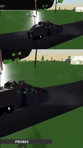 Tiv 2 hit with debris and slid (Roblox Twisted)