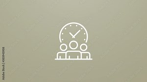 4k animation of fast team icon. Particles animate symbol in composition and explosion. Two background version: full color and transparent isolated alpha channel.