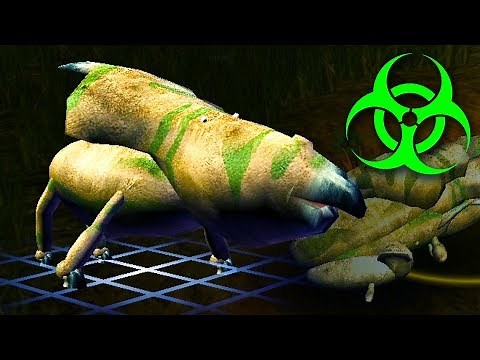 Forcing Dinosaur Evolution Using Massive Amounts Of Radiation in Species