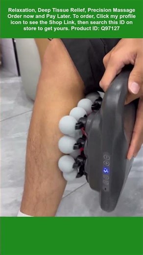 This is a deep tissue massage gun.