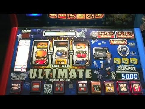 DOND ULTIMATE FRUIT MACHINE. 50p SPIN WITH A £100 MEGA METER JACKPOT IN GAMEPLAY. 