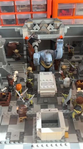Kavbricks | Modular Style Lego Moria MOC from the fellowship of the ring #lego #rare #moc #collection #lotr | Instagram