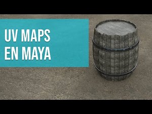 UV Maps en maya fácil | Aprende Maya