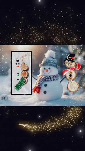 ☃️✨ Decorate Your Own Snowman Christmas Ornament! ✨☃️ Bring the joy of winter crafting to life with this DIY Snowman Ornament Kit! Each kit features beautiful white cedar wood slices, pre-sealed and ready to decorate with all the trimmings to build your very own frosty friend. 🎨❄️ 🪵 Includes: • Pre-sealed white cedar wood snowman pieces (three-tier set) • Buttons, carrot nose, scarf & hat accessories ( colors will vary ) • String for hanging 🎨 Paint not included — water-based paint is recomme