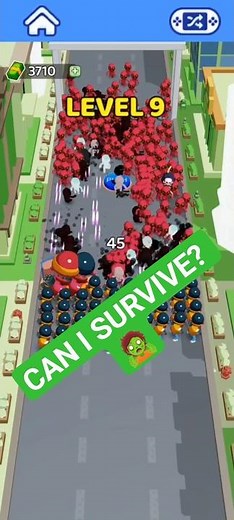 Zombie Run Level 9 🧟 The Hardest Escape Yet! 🔥 #shorts #fyp #gaming #zombiesurvival