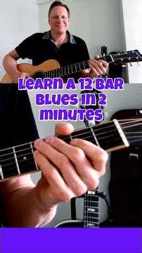 Easy 12 bar shuffle blues - Rhythm & structure made simple!