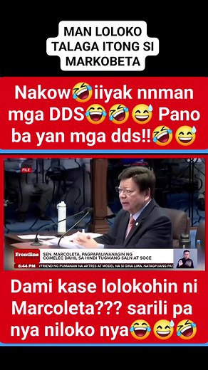 74K views · 1.1K reactions | AKALA NITONG SI MARCOBETA MALULUSUTAN NIYA ONBUDSMAN SA PAG PASA NIYA NG SALN BUGOK SIYA KUNG KAYA NIYA GUMAWA NG FAKE NA SCRIPT GAYA NG GINAWA NIYA KAY GUTESA NUNG TUMESTIGO SA SENADO AYUN NA HULI RIN NA FAKE ANG STAMB藍藍藍AYUN NAKA DIMANDA SI KUBETA藍藍藍 | Paulino Bialza Salenga | Facebook