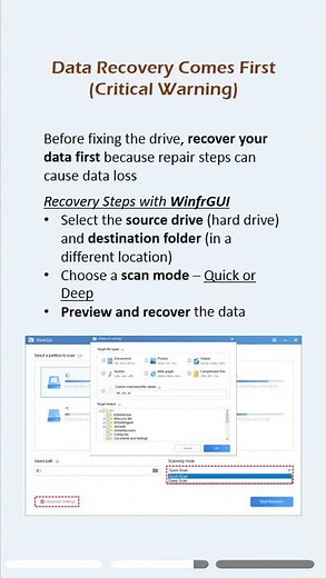 Learn how to fix a corrupted external hard drive safely and effectively. #externalharddrive #corrupt