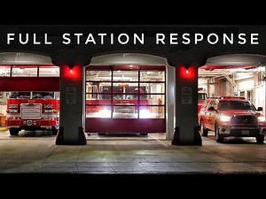 Fire Trucks and Police Cars Responding Code 3 Compilation Part 33