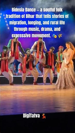 Bidesia Dance — a soulful folk tradition of Bihar that tells stories of migration, longing, and ....