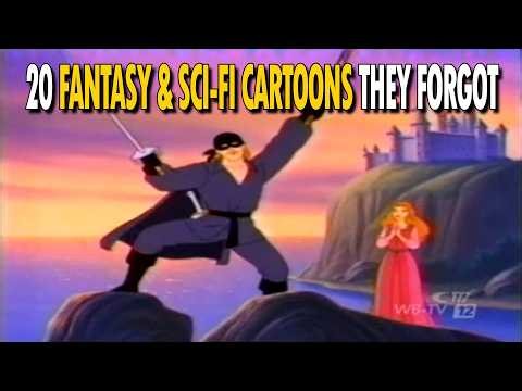 18 "Lost" 80s/90s Fantasy & Sci-Fi Cartoons They Forgot to Make