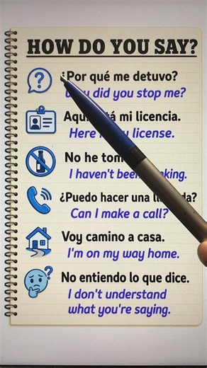 Essential English Phrases for Police Situations