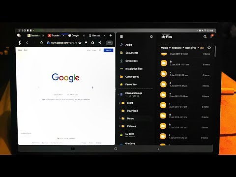 How To Split Screen on Galaxy Tab S8 / S8 Plus / S8 Ultra | Full Tutorial