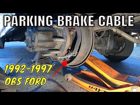 1992-1997 OBS Ford Truck Emergency Brake Cable