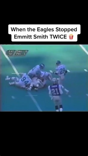212K views · 4.6K reactions | Cowboys @ Eagles 1995 Week 15 ‼️ Emmitt Smith ‼️ #fyp #foryou #eagles #cowboys @Philadelphia Eagles @Dallas Cowboys #flyeaglesfly #throwback #oldnfl #nfl90s #nflthrowback #throwbacknfl #nflfootball #nfl #NFLPlayoffs #nflmemes #americanfootball #football | FootballFrenzy | Facebook