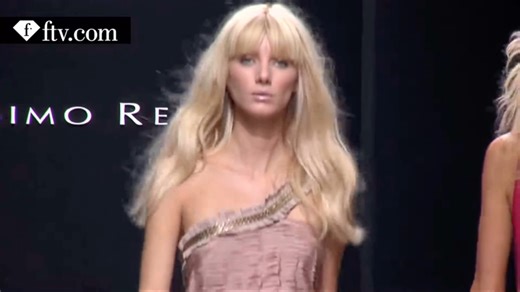 罗马尼亚超模Andreea Stancu为Massimo Rebecchi走秀