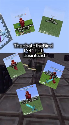How to Download TheobaldtheBird PvP Bot for Minecraft