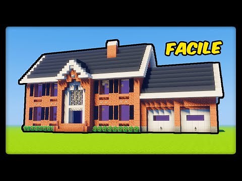 TUTO GRANDE MAISON FACILE A FAIRE MINECRAFT