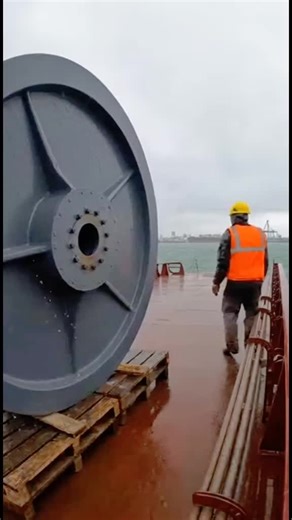 Life on a Cargo Ship: Insights from the North Sea