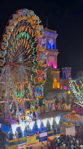 bada wala jhula ✨ // jhula jhula // jhula wala video #jhula #mela #gaintwheel #swing #fair #shorts