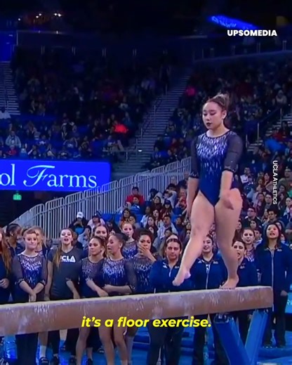 1.8M views · 10K reactions | She started her career in gymnastics at the age of 3… This was one of the performances where she captivated the audience. | Hallelujah | Facebook
