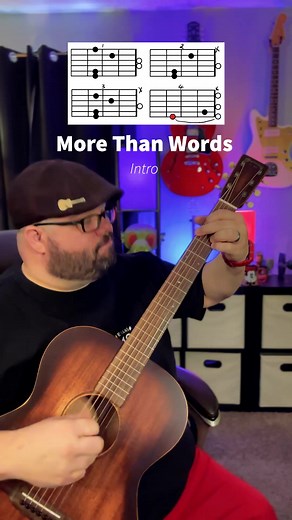 More Than Words Intro by Extreme Guitar Tutorial! Martin Guitar #martinguitars #extreme #morethanwords #90s #90smusic #guitar #guitarra #guitare #music #musica #chevansmusic #musician #guitartutorial #acousticcover #learnguitar #musicteacher #guitarlessons #guitarteacher #guitarist #easy #beginner #chords #guitarchords #guitarist #guitaristsoftiktok #guitarists #guitariste | Chas Evans