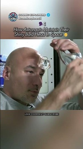 How Astronauts Wash their Head in Space