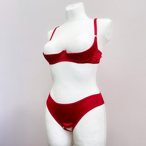 Cupless Lingerie Plus Size Open Bikini Panties Shelf Bra Open Crotchless Panties Open Bikini Open Crotch Lingerie Set - Etsy
