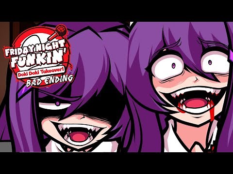 FNF VS Yuri - Markov | Doki Doki Takeover BAD ENDING