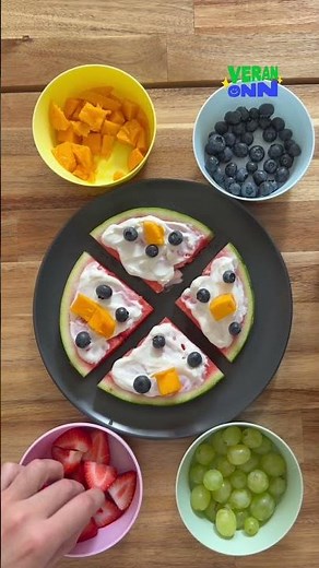 Fruit Pizza | Healthy Recipe | VeranONN | Once Niñas y Niños