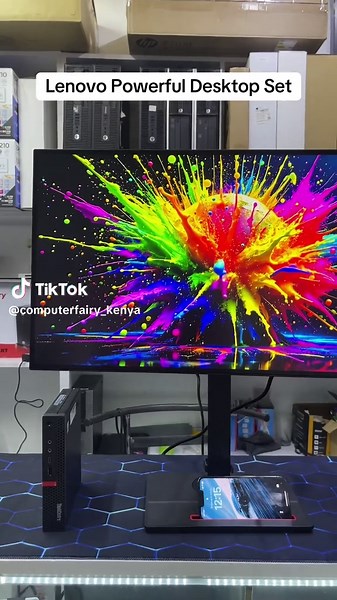 Lenovo Powerful Desktop Set for Ultimate Performance